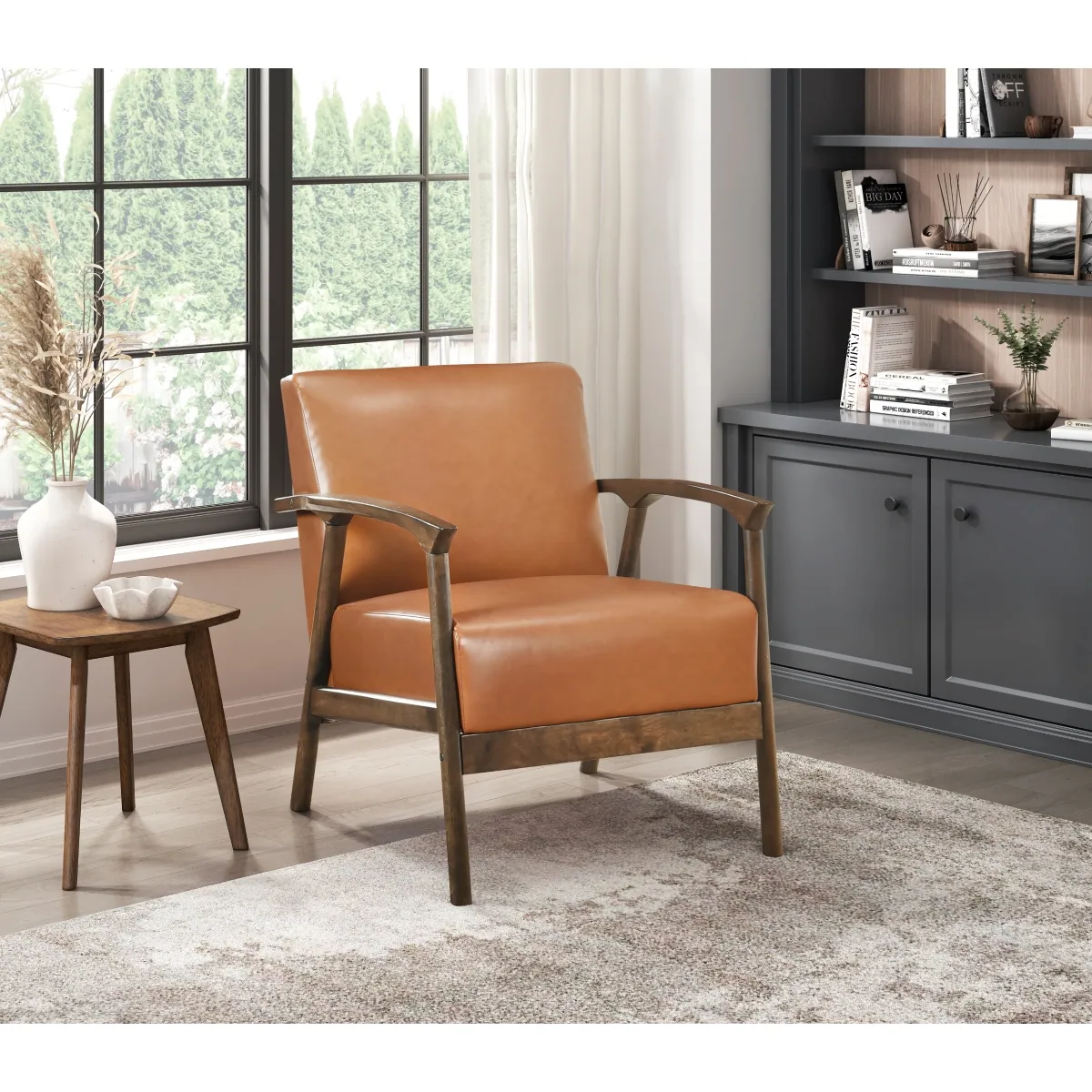 Eli Accent Chair — styled room view