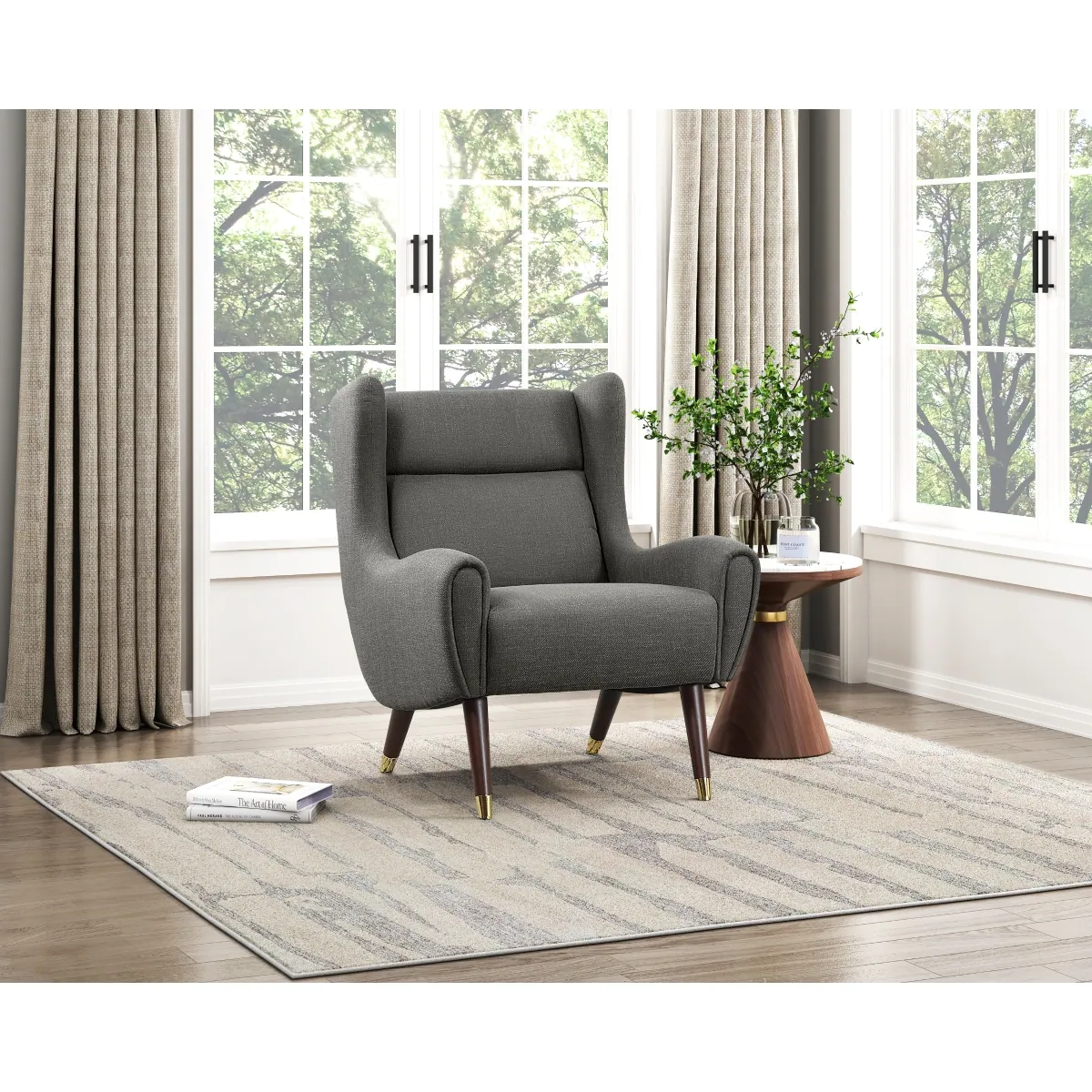 Greta Accent Chair — styled room view