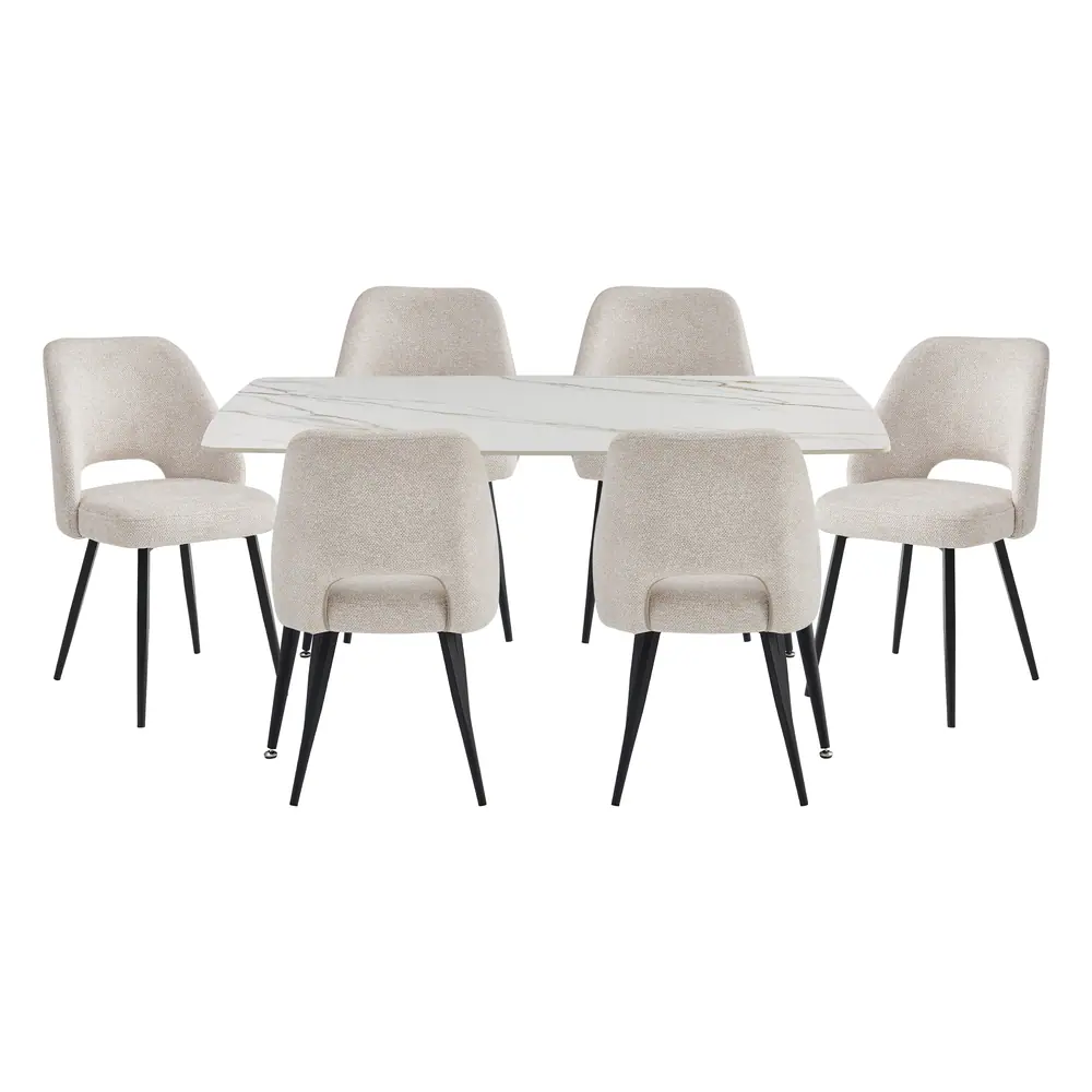 Matea 7-Piece Dining Set — product view