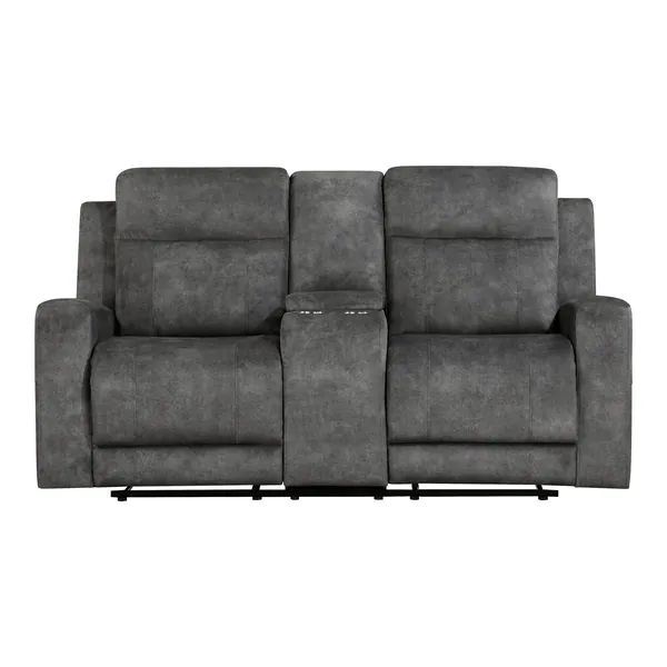 Muncie Double Reclining Love Seat with Center Console