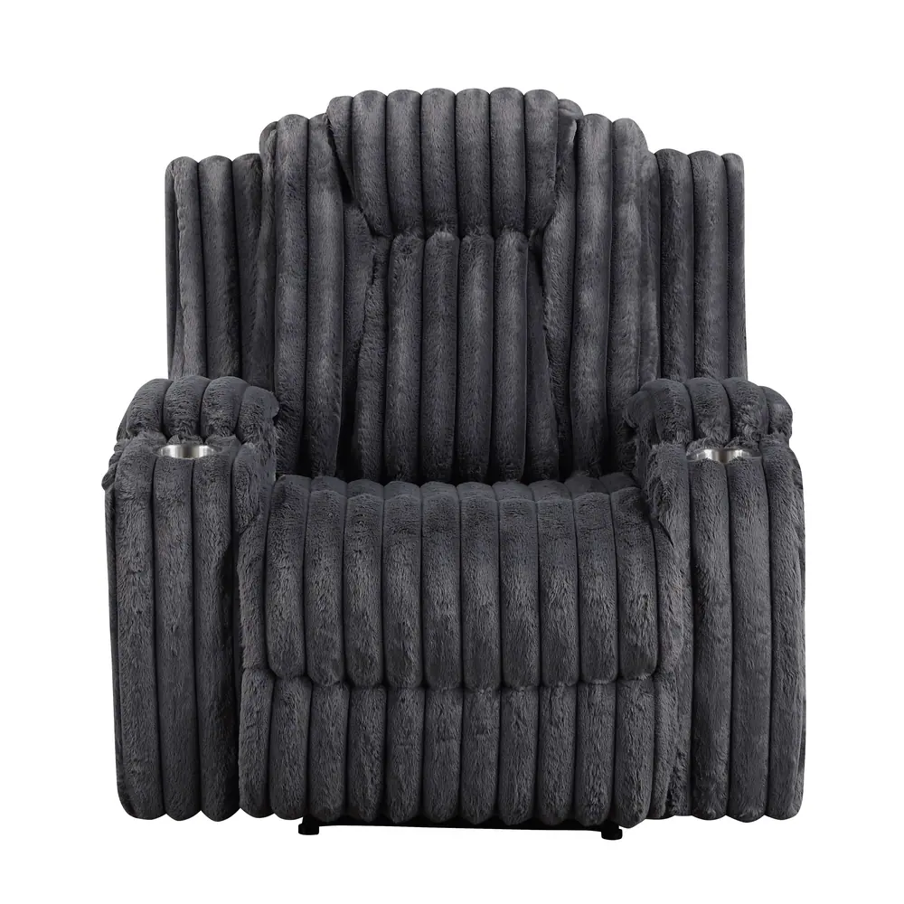 Phyllis Reclining Chair with Cup Holders — product view
