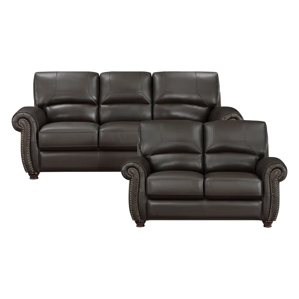 Foxborough 2pc Set: Sofa, Love — product view