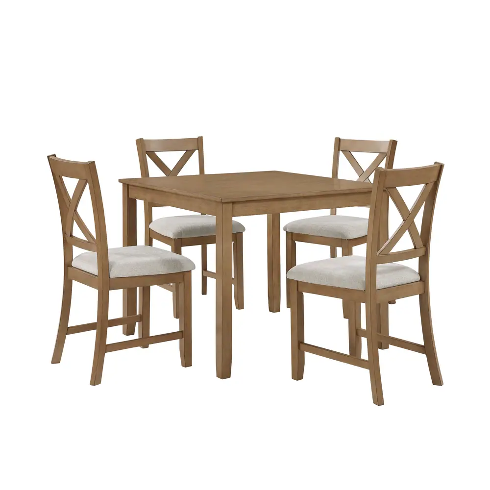 Crossbuck 5-Piece Pack Dinette Set — product view