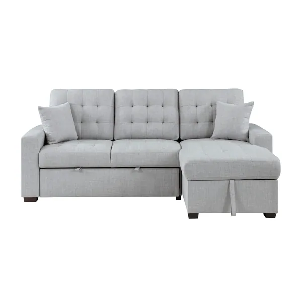 McCafferty 2-Piece Sectional with Pull-out Bed and Right Chaise with Hidden Storage