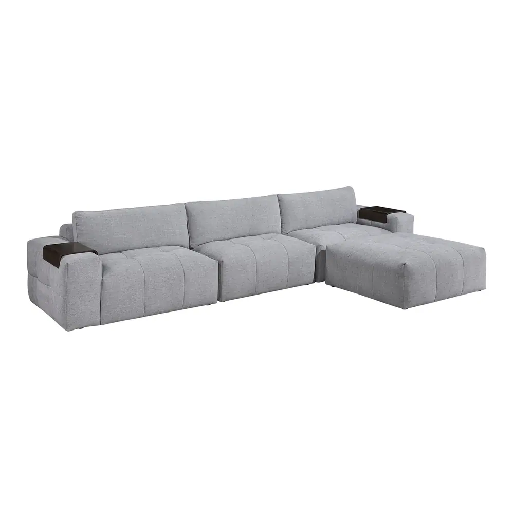 Tidal 4-Piece Modular Sectional with Ottoman — product view