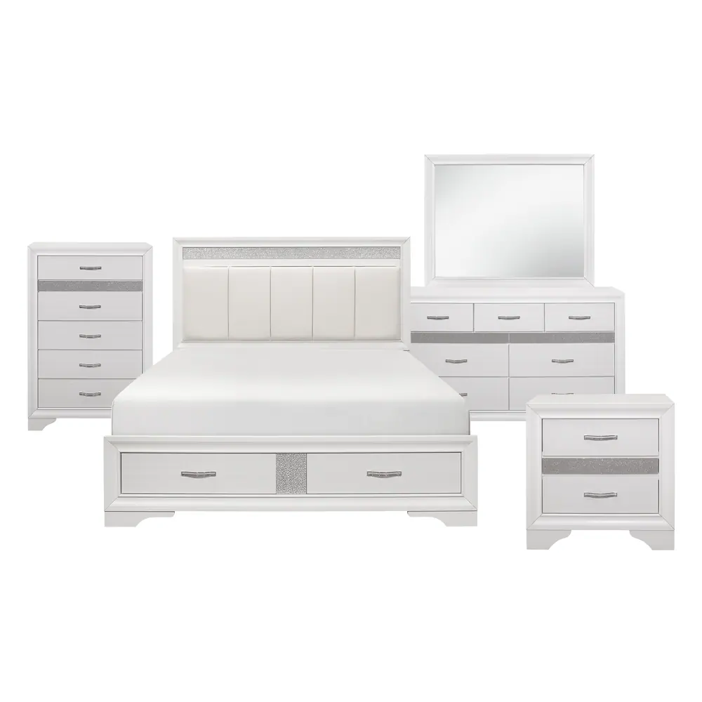 Luster 5-Piece Queen Bedroom Set — product view