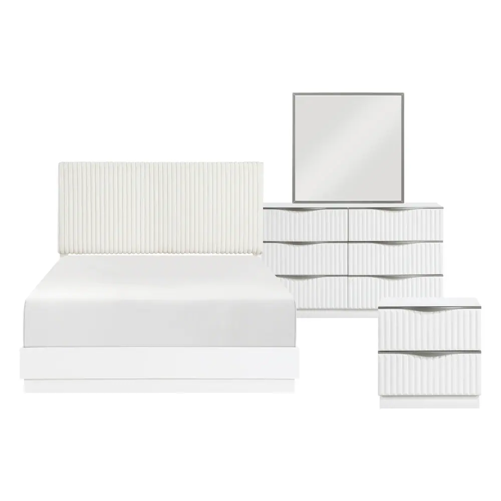 Linea 4-Piece Queen Bedroom Set — product view
