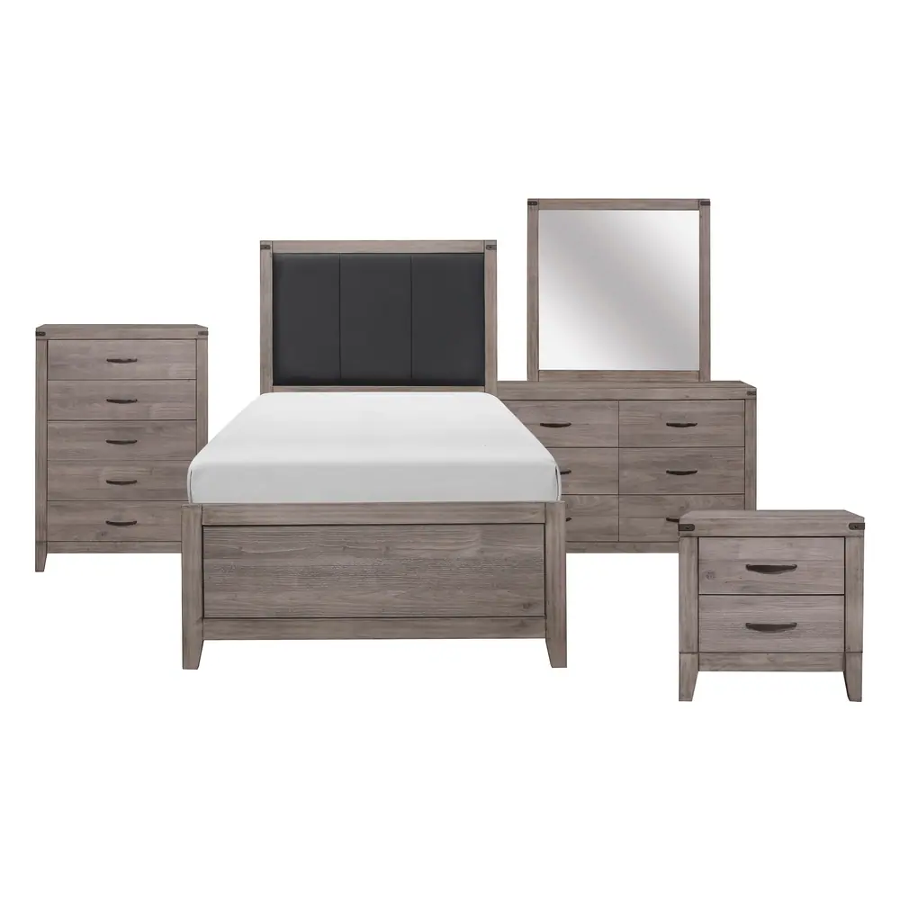 Woodrow 5-Piece Twin Bedroom Set — product view