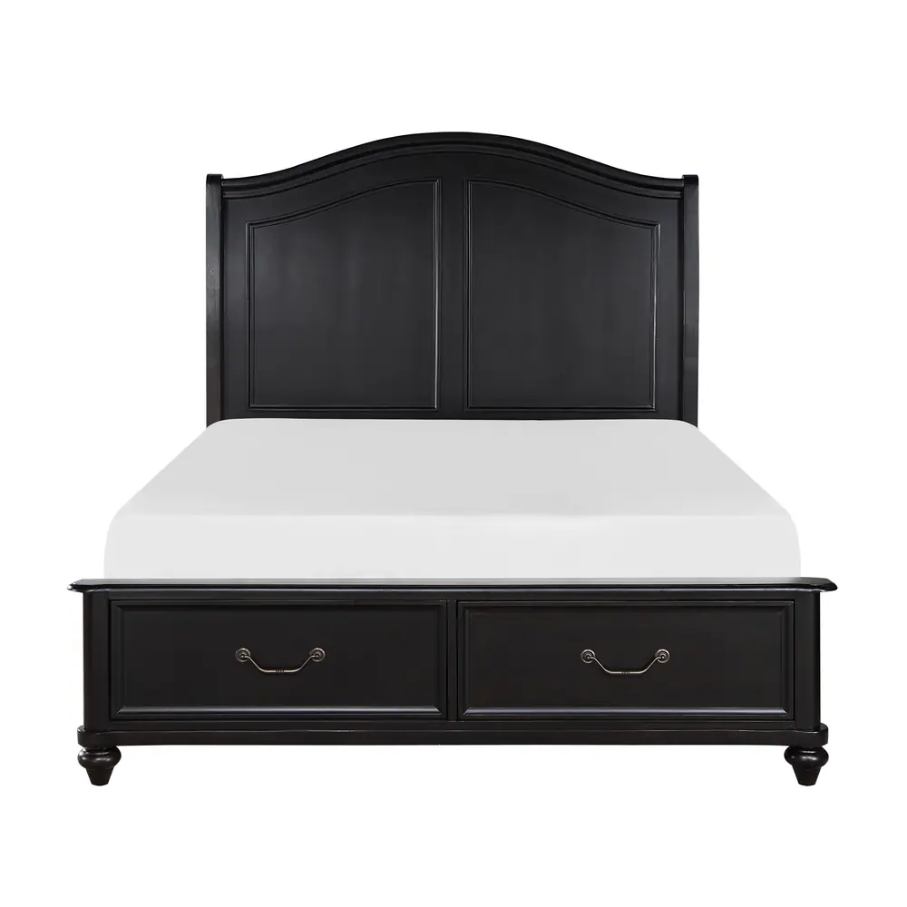 Herman California King Platform Bed with Footboard Storage — product view