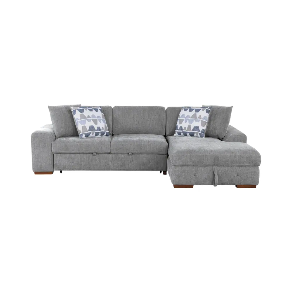 Raife 2-Piece Sectional with Right Chaise and Pull-out Bed — product view