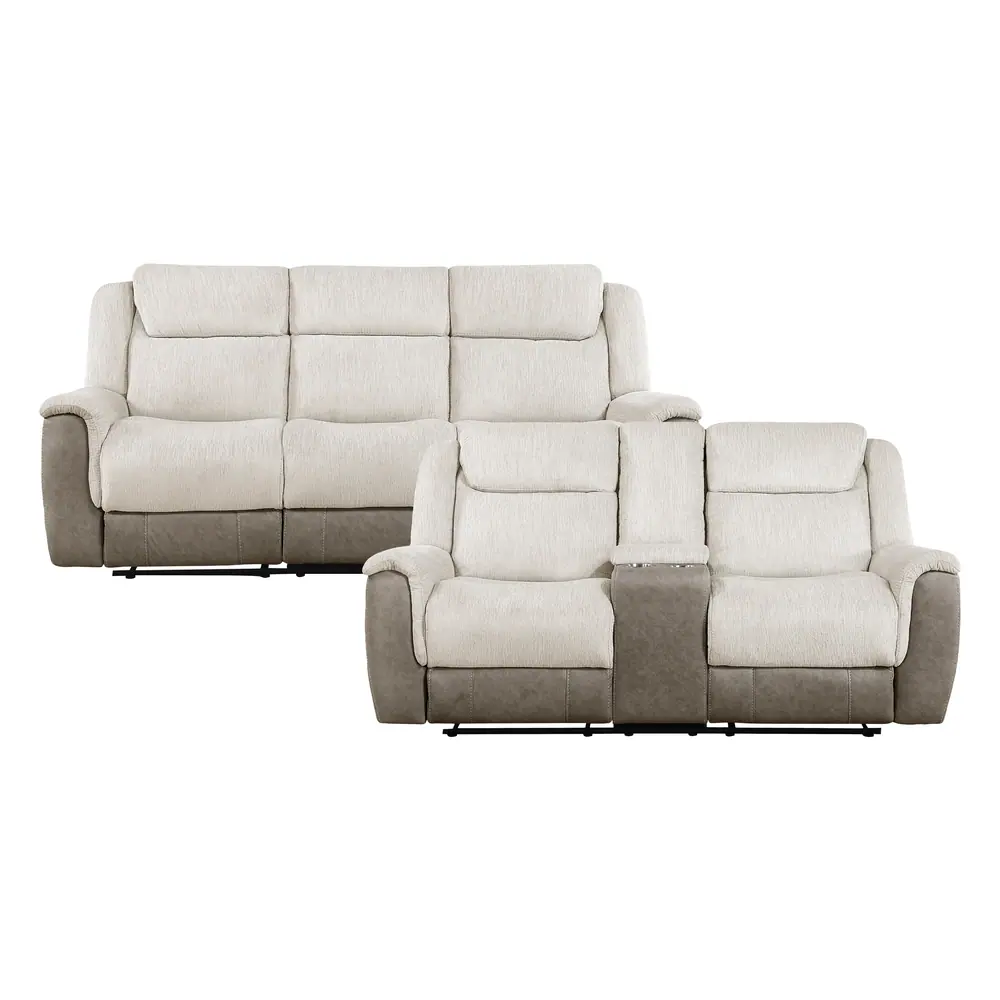Harriette 2pc Set: Sofa, Love — product view