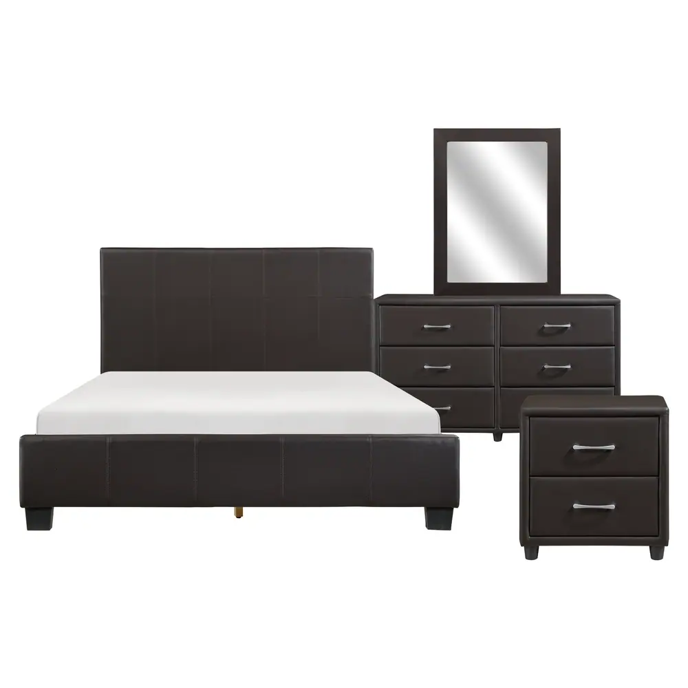Lorenzi 4-Piece Queen Bedroom Set — product view
