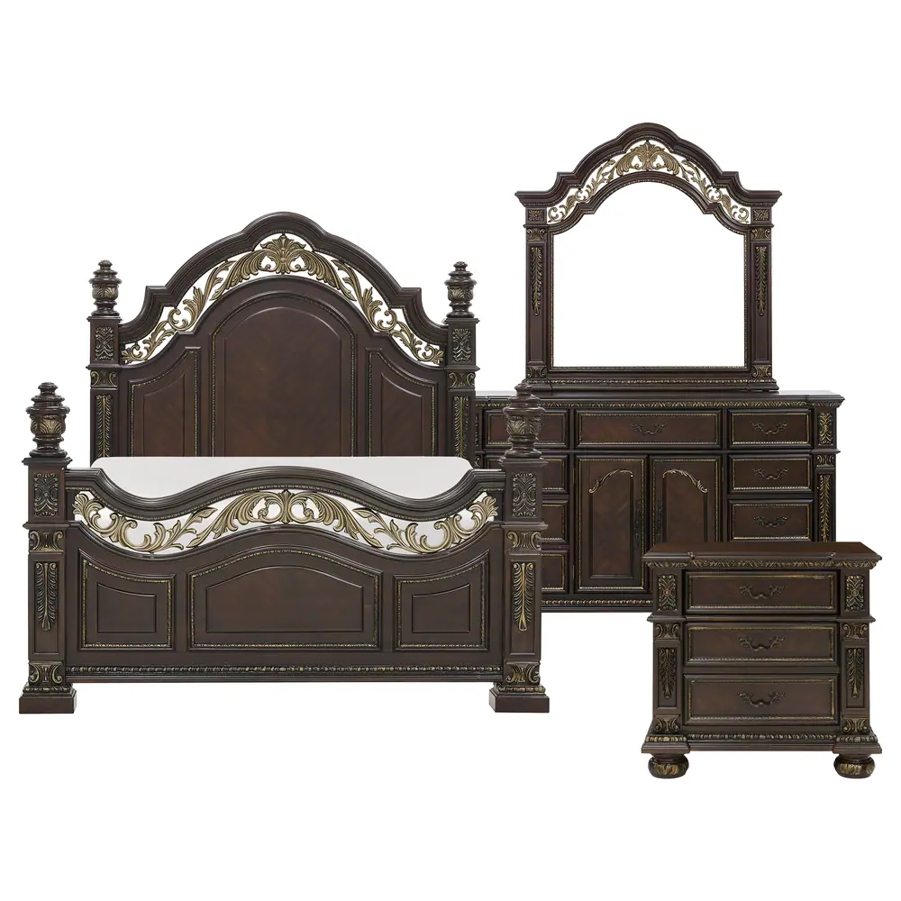 Catalonia 4-Piece Queen Bedroom Set — product view