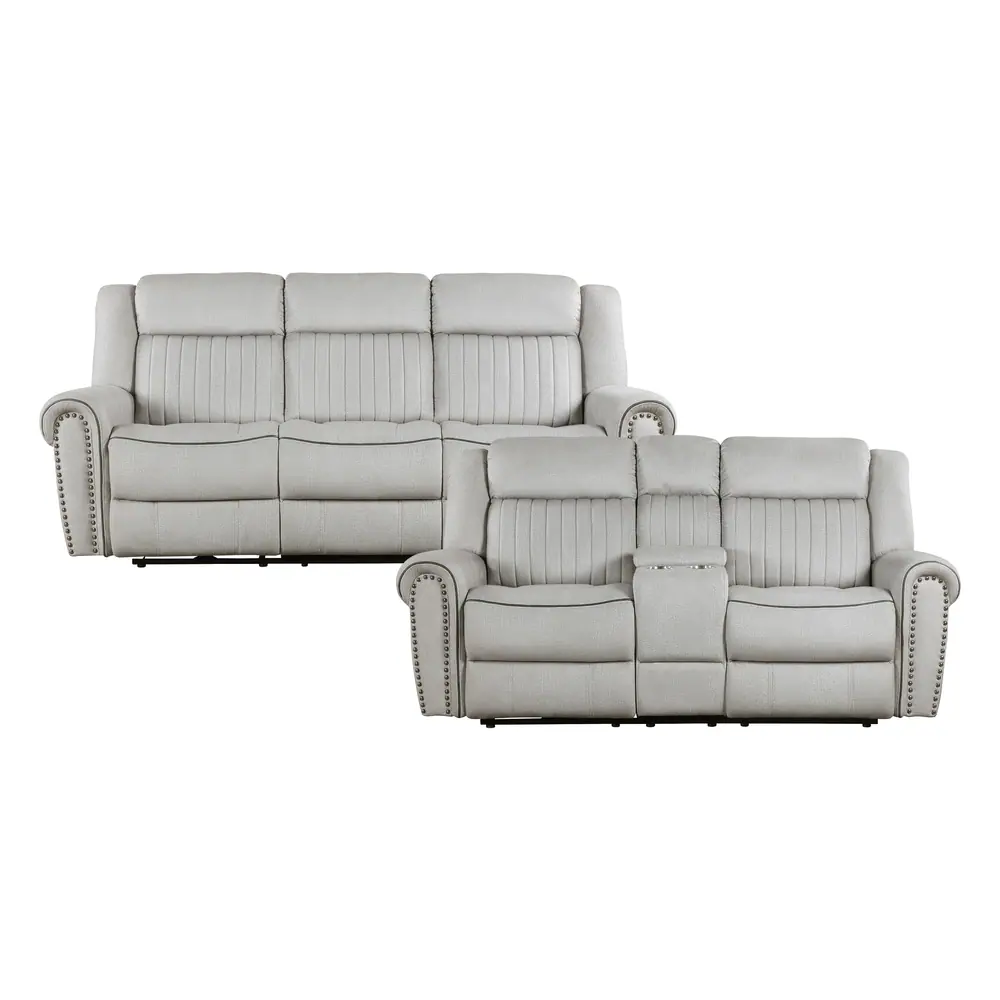 Brennen 2pc Set: Sofa, Love — product view