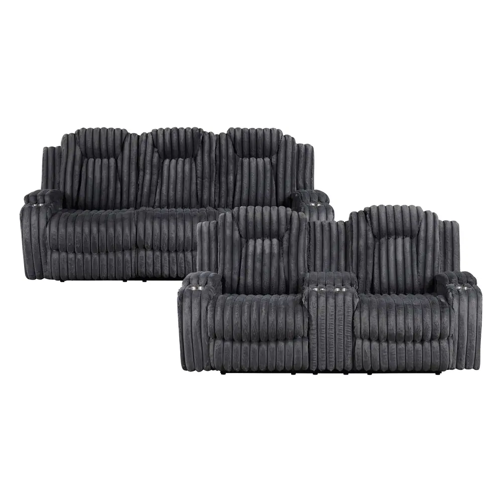 Phyllis 2pc Set: Sofa, Love — product view
