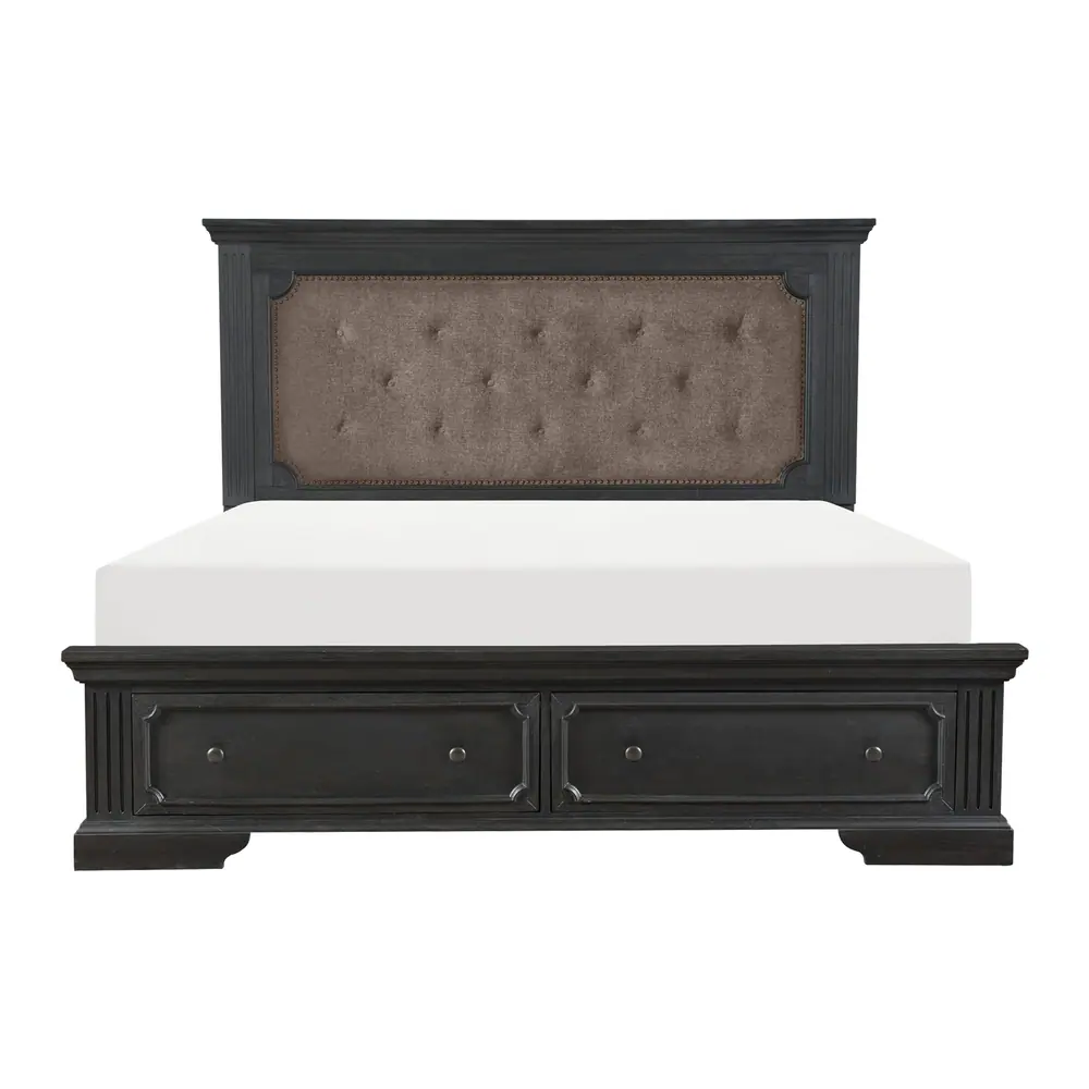 Bolingbrook Eastern King Platform Bed with Footboard Storage — product view