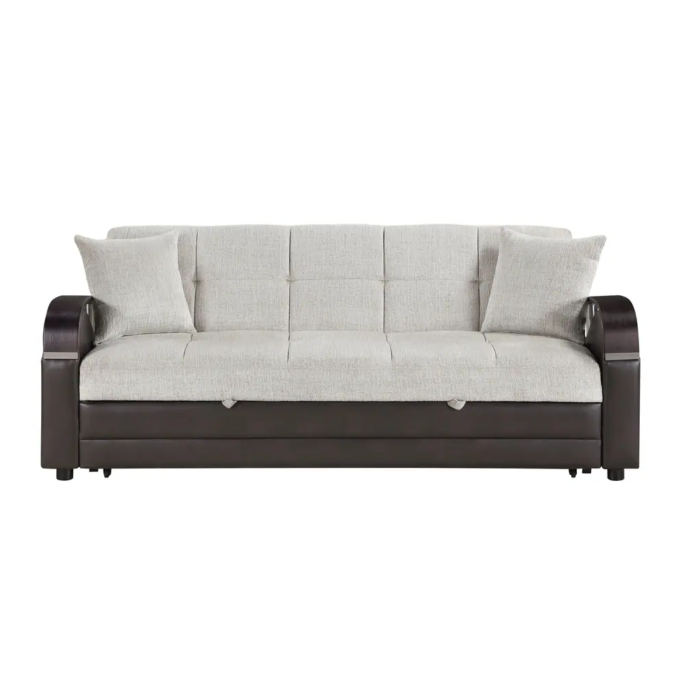 Hybrid Sofa with Pull-out Bed and Click Motion Back — product view
