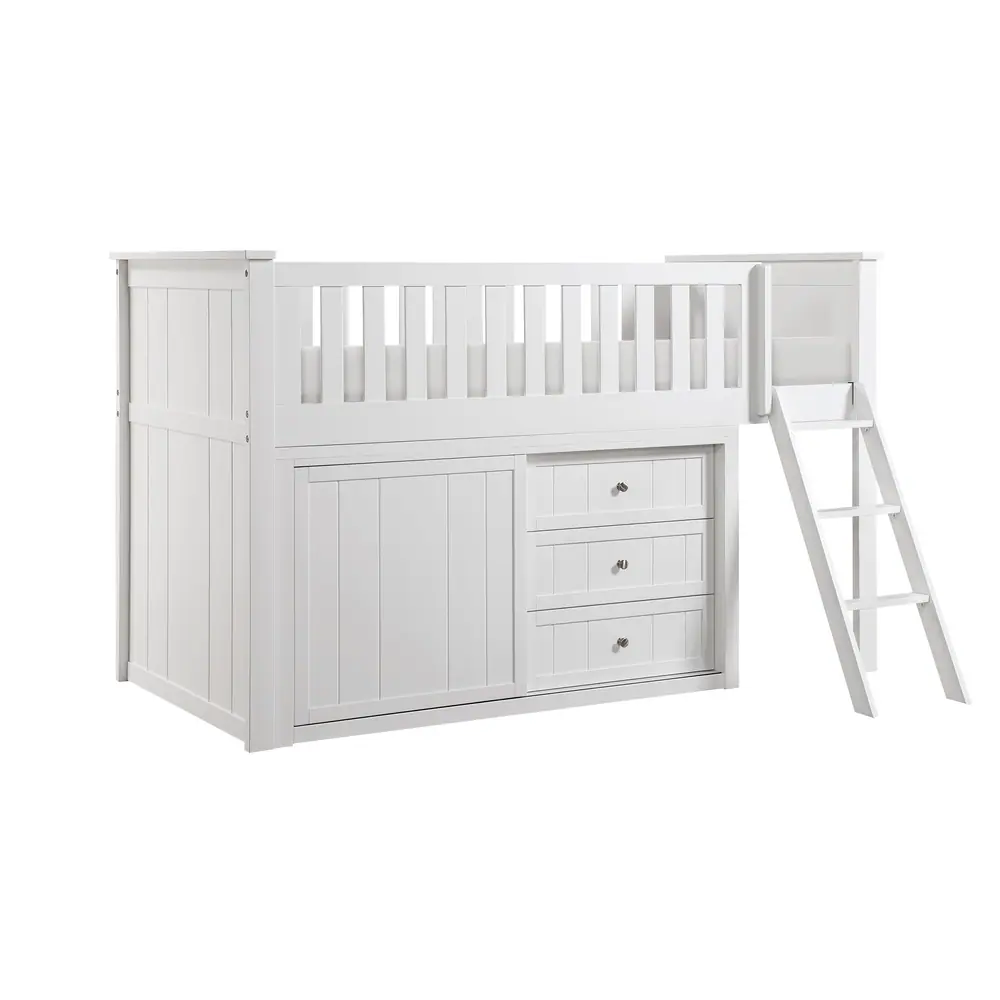 Galen Low Loft Bunk with Dresser — product view