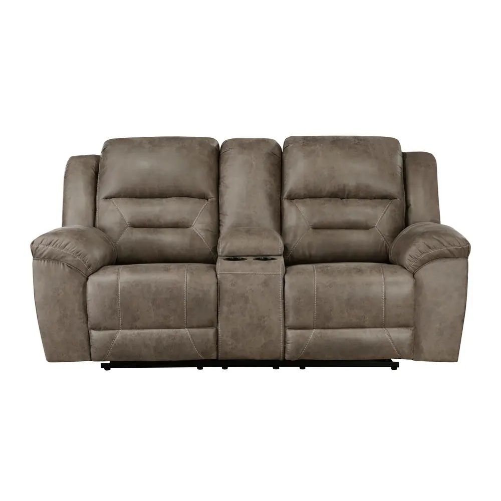 Hazen Double Reclining Love Seat with Center Console — product view