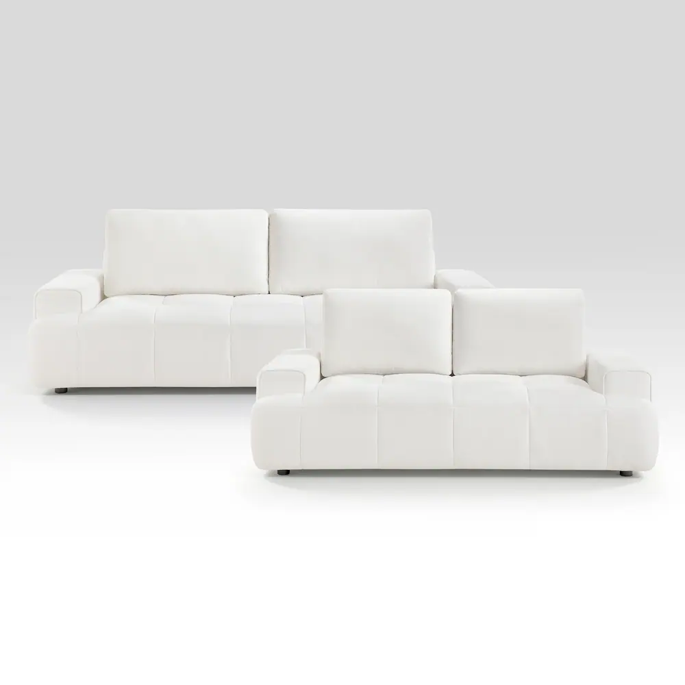 Brera 2pc Set: Sofa, Love — product view