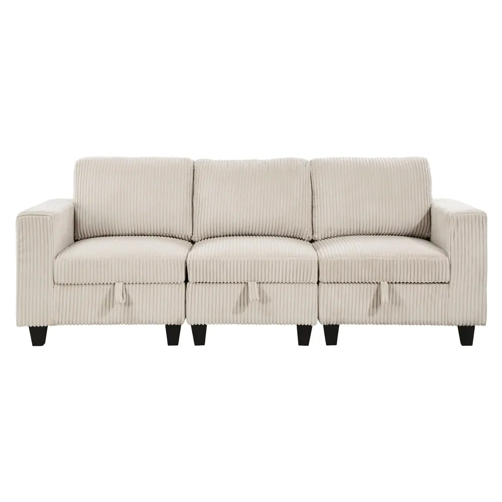 Walterboro Sofa with Storage, Storage Pouches and Charging Ports — product view