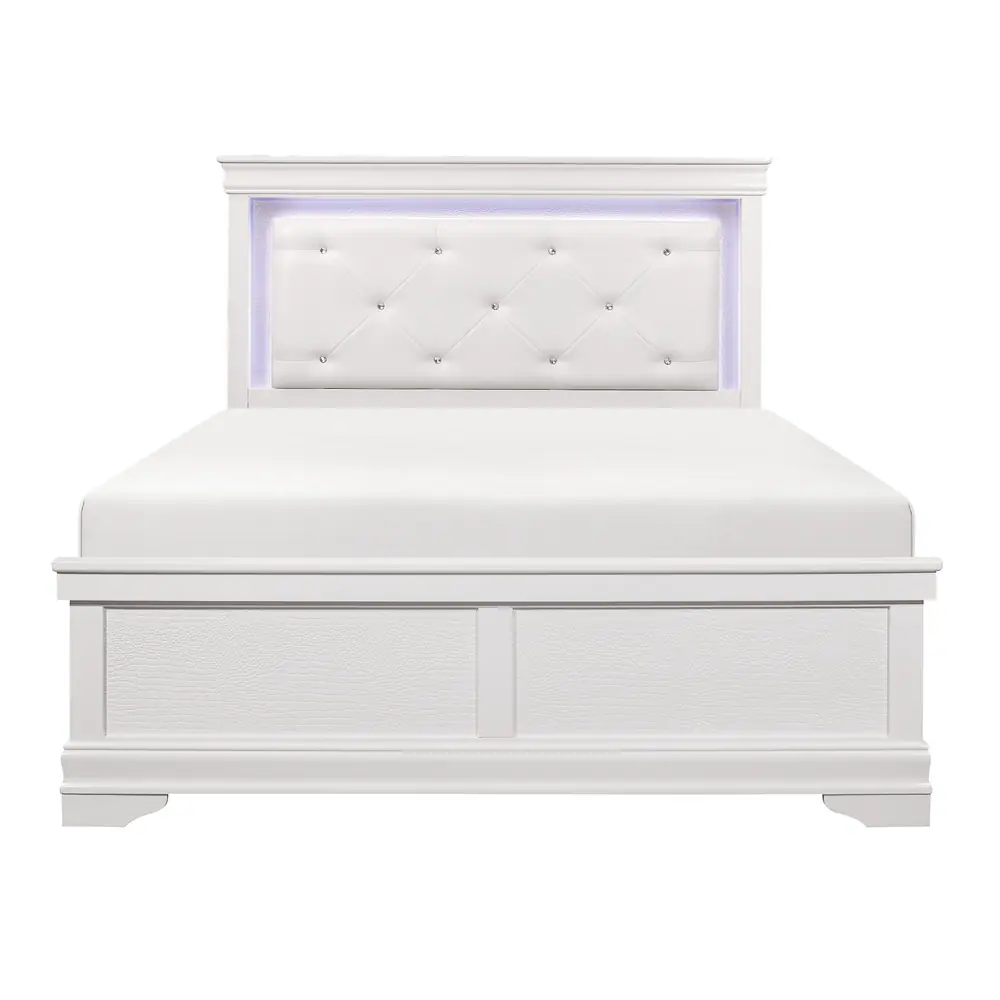 Lana Full Bed with LED Lighting — product view
