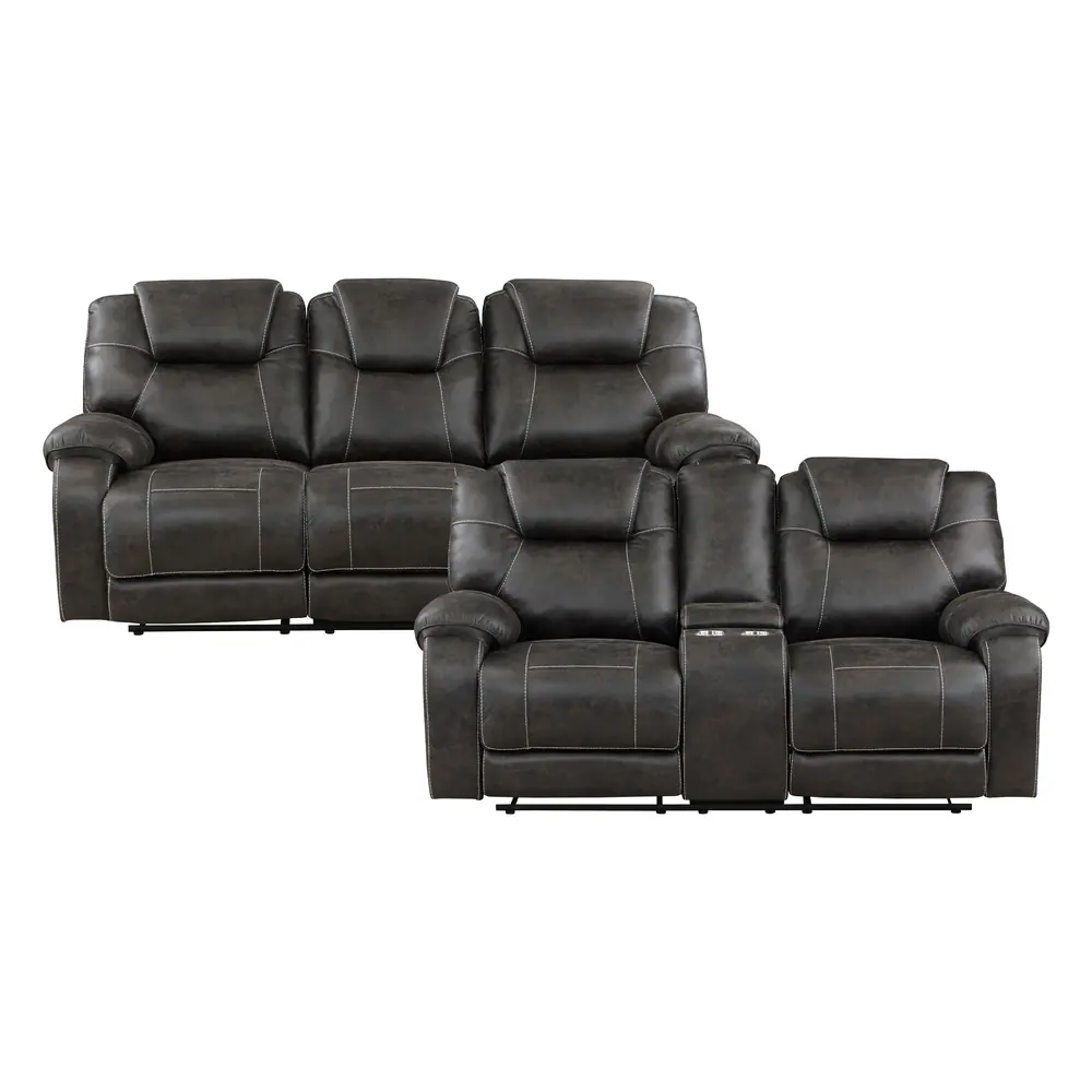 Gainesville 2pc Set: Sofa, Love — product view