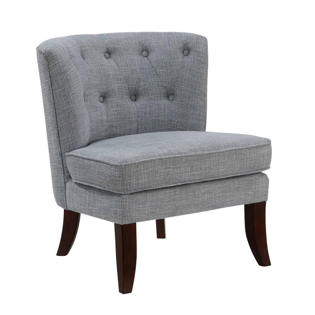 Melrose Dark Gray Accent Chair — product view