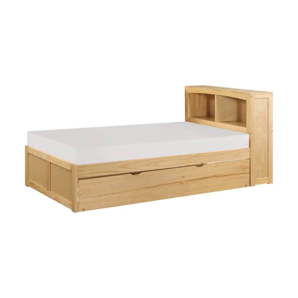 Bartly Twin Bookcase Platform Bed with Twin Trundle — product view
