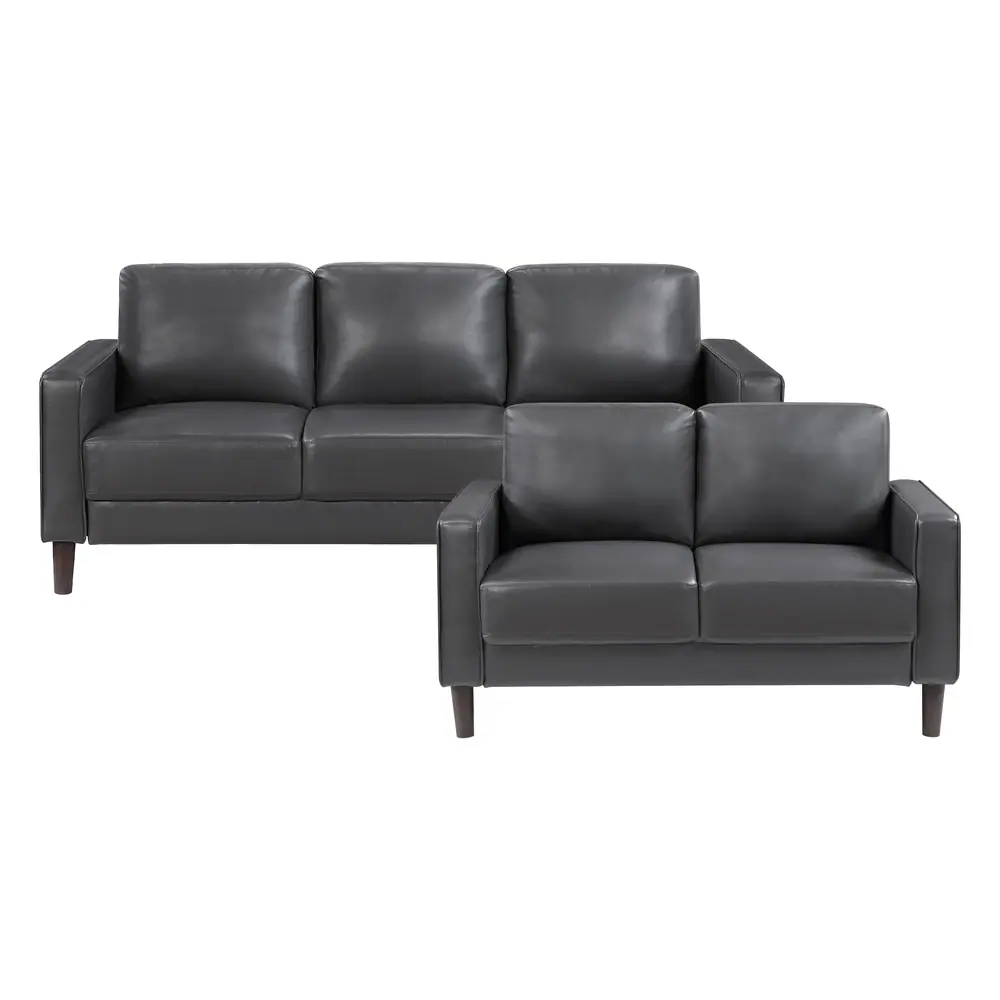 Malcolm 2pc Set: Sofa, Love — product view