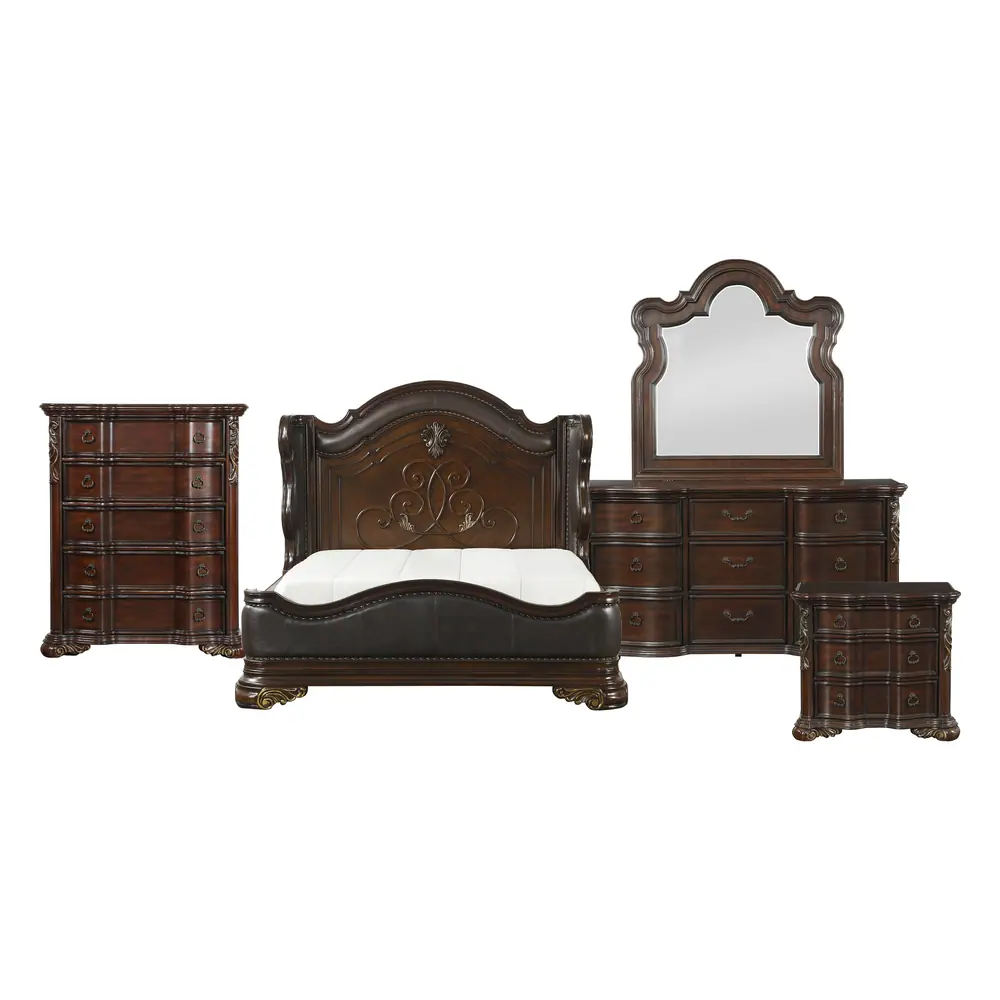 Royal Highlands 5-Piece Queen Bedroom Set — product view