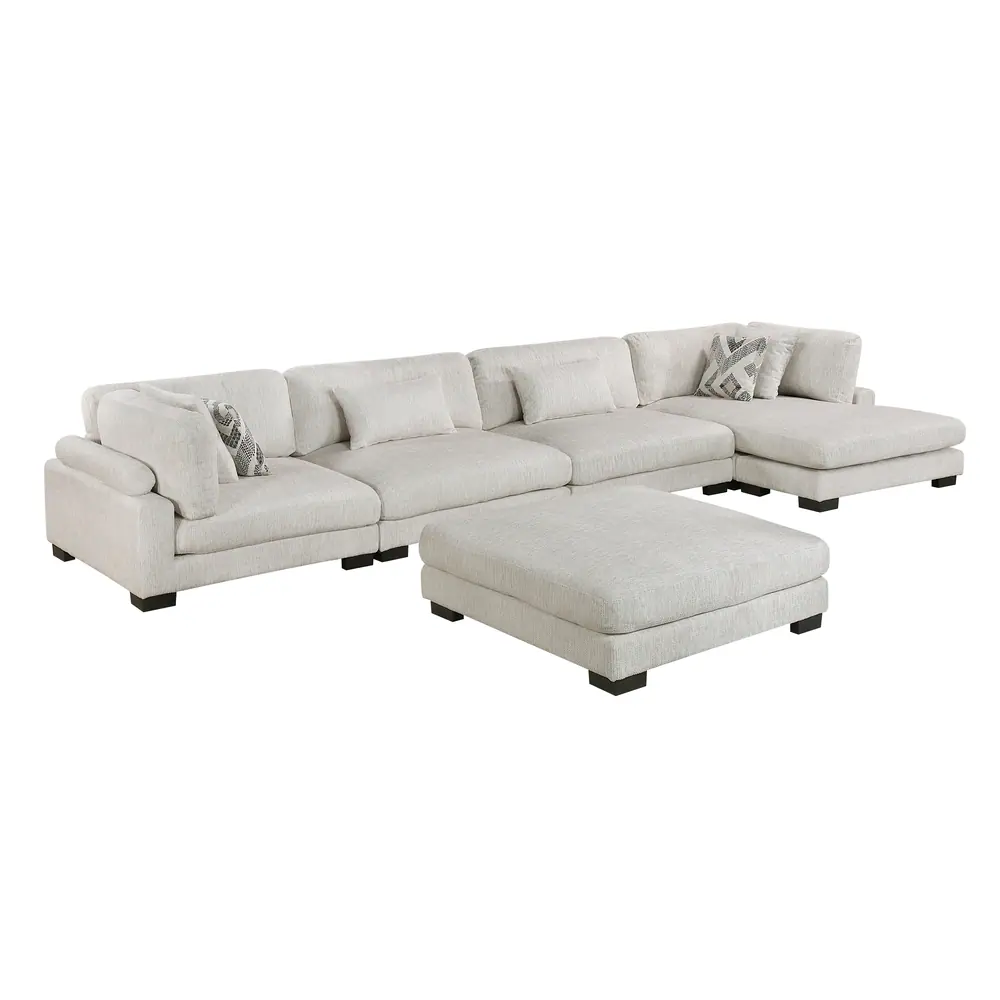 Tinley 5-Piece Modular Sectional with Chaise and Ottoman — product view