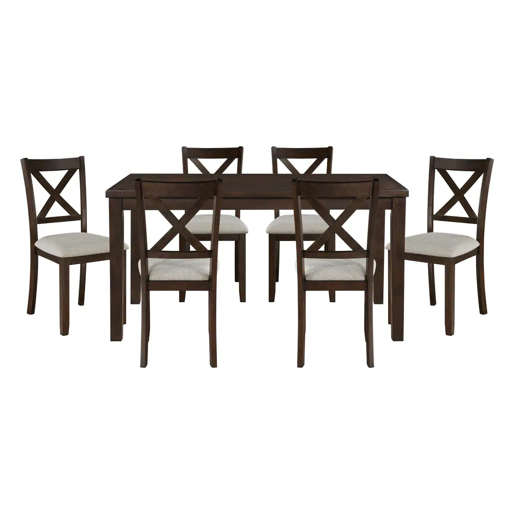 Challis 7-Piece Pack Dinette Set — product view
