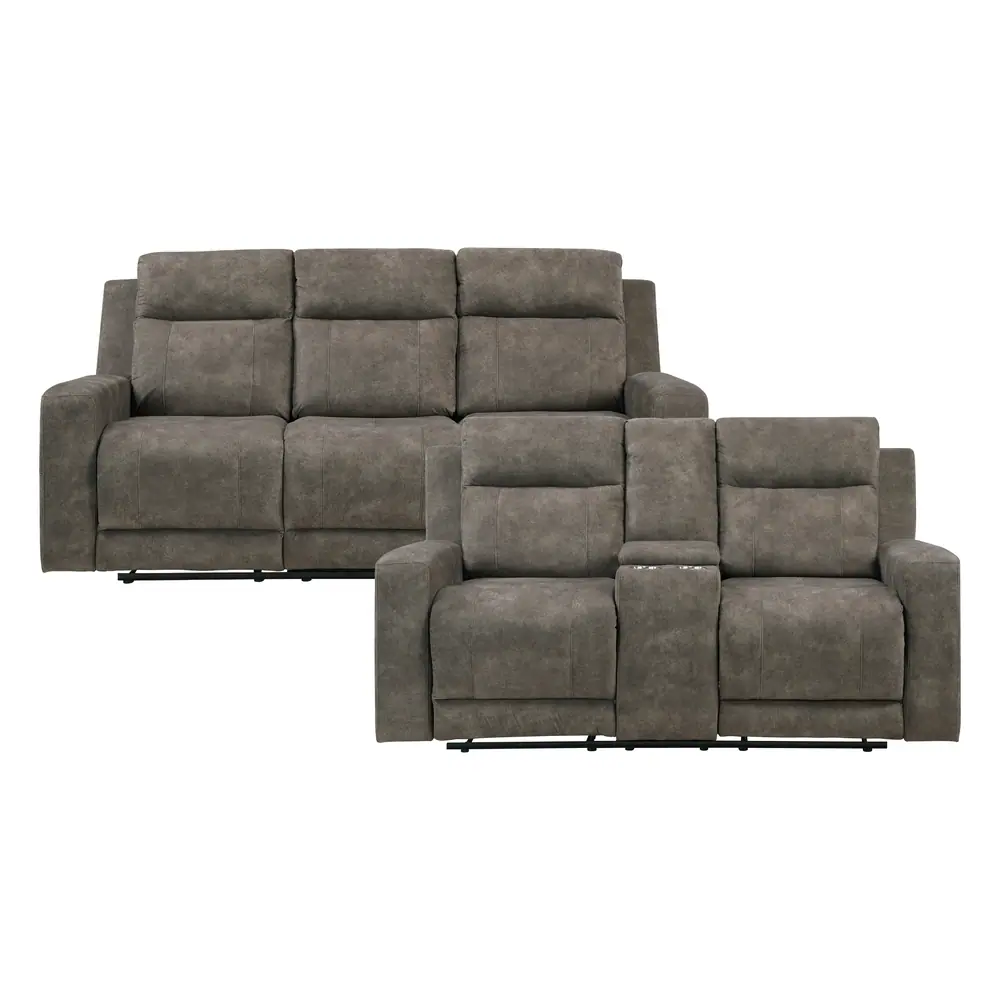 Muncie 2pc Set: Sofa, Love — product view