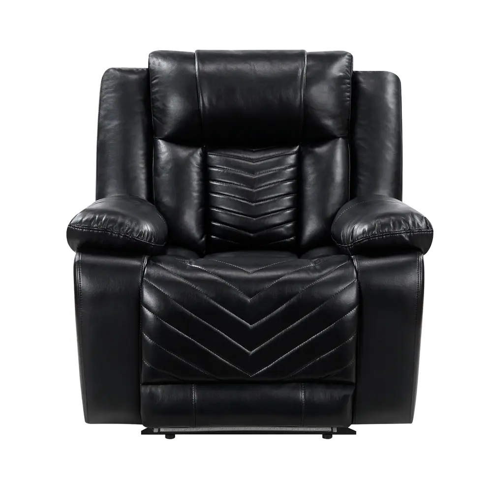 Huron Power Reclining Chair with LED and Charging Ports — product view
