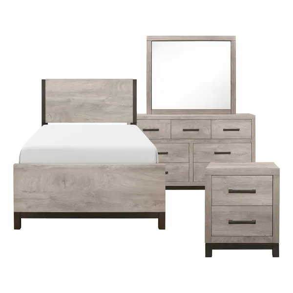 Zephyr 4-Piece Twin Bedroom Set