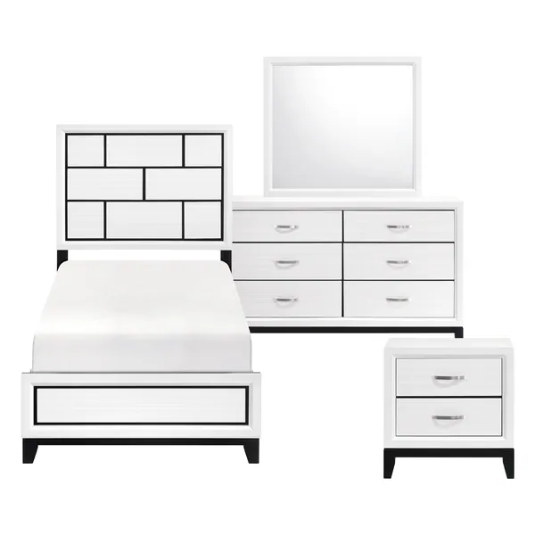Davi 4-Piece Twin Bedroom Set