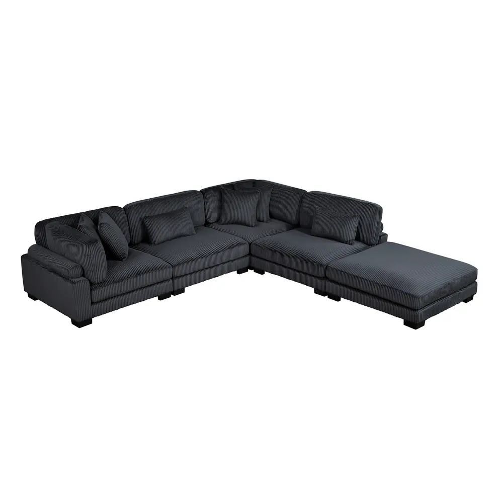 Traverse 5-Piece Modular Sectional with Ottoman — product view