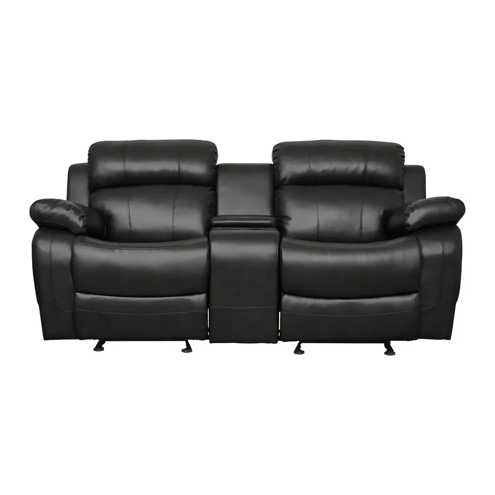 Marille Double Glider Reclining Love Seat with Center Console — product view