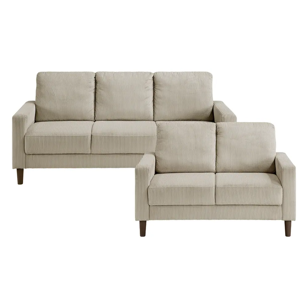 Crandall 2pc Set: Sofa, Love — product view