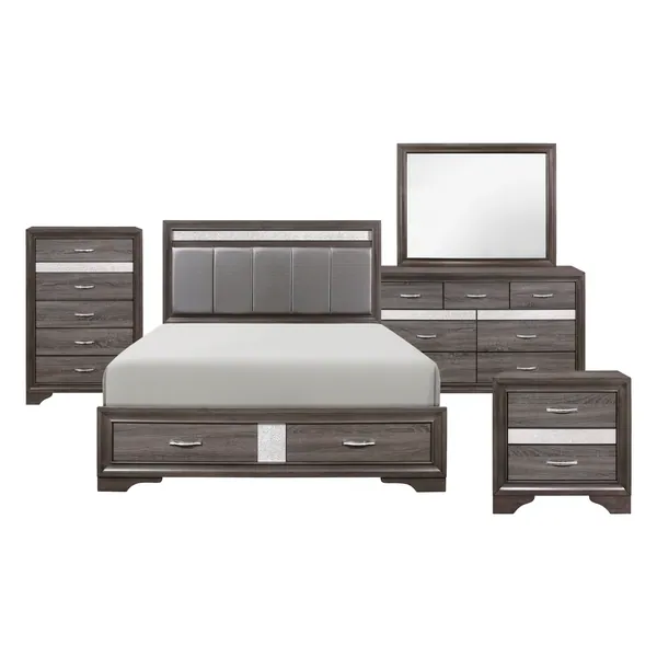 Luster 5-Piece Queen Bedroom Set
