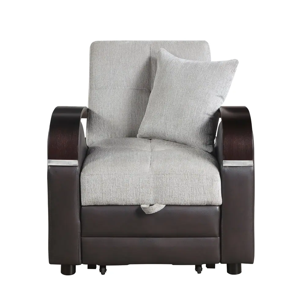 Hybrid Chair with Pull-out Bed and Click Motion Back — product view