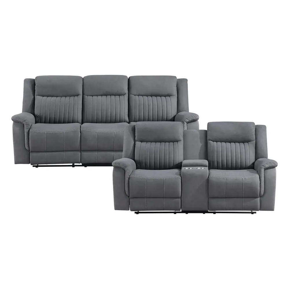 Dean 2pc Set: Sofa, Love — product view
