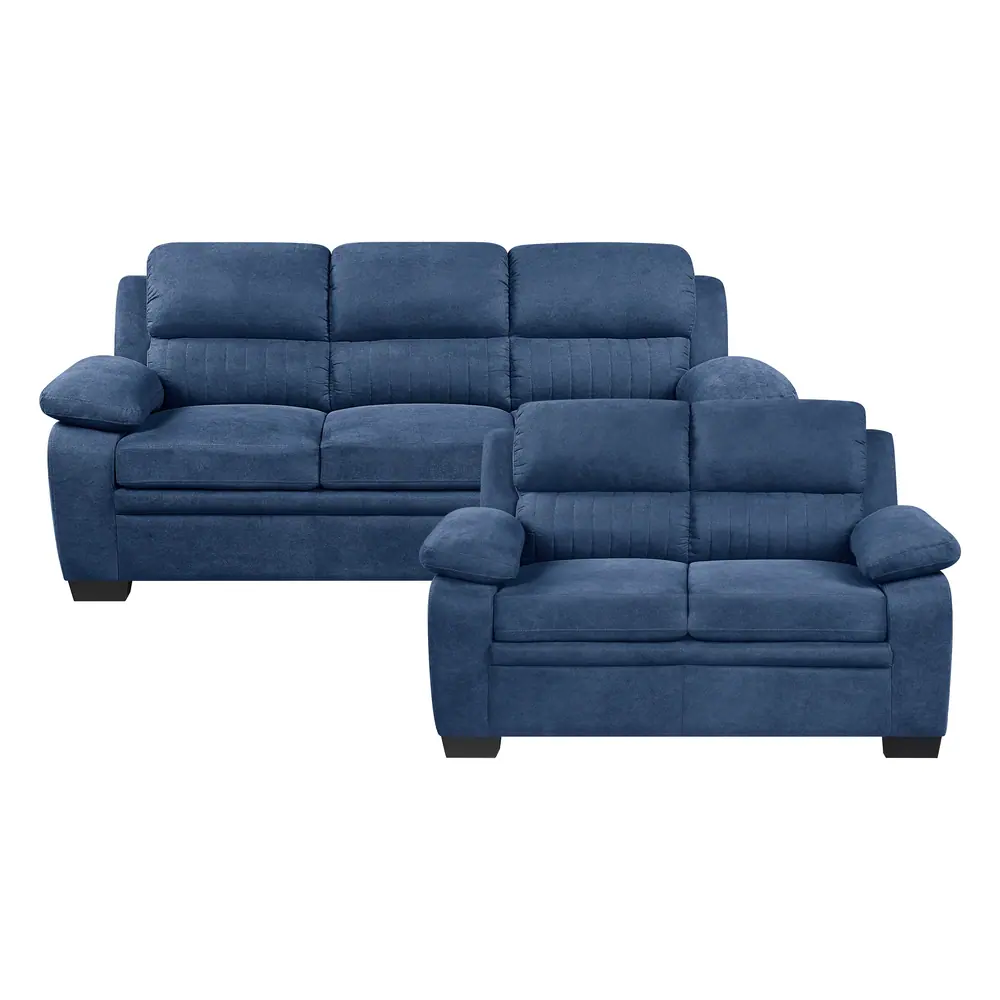Holleman 2pc Set: Sofa, Love — product view