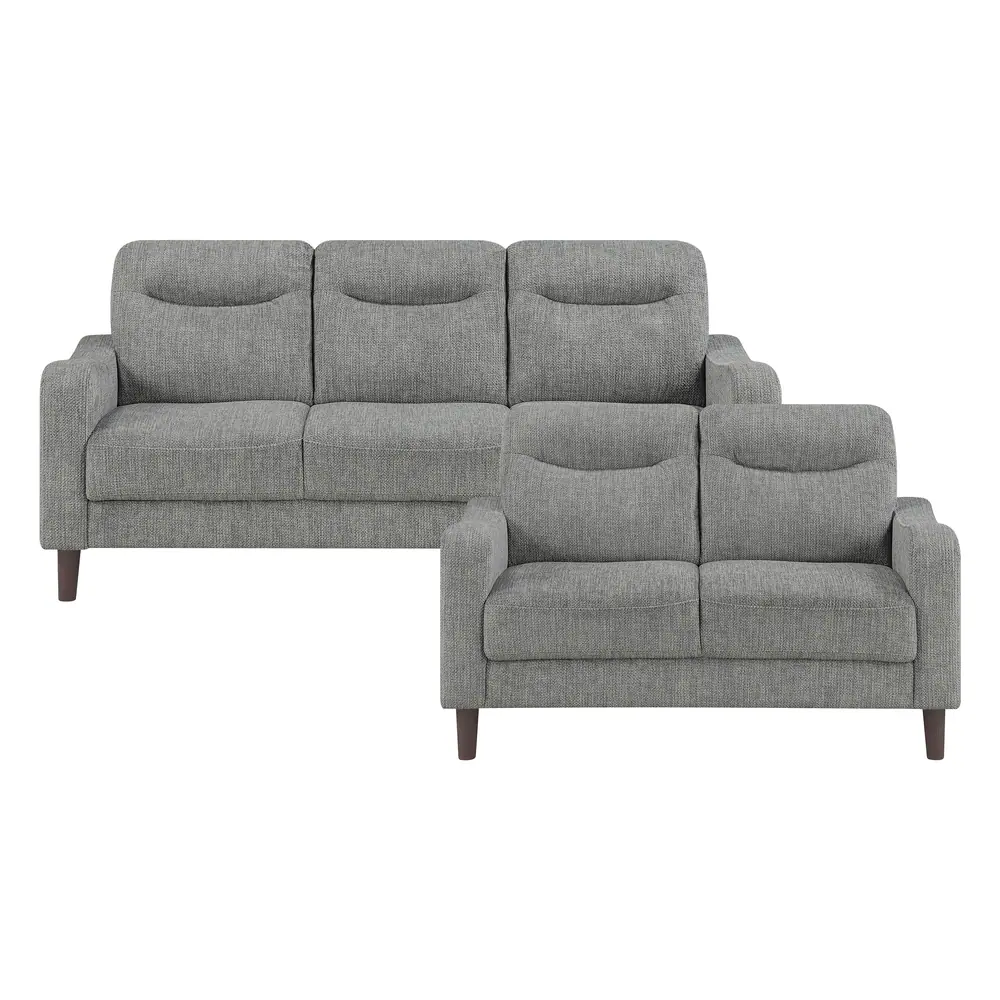 Linden 2pc Set: Sofa, Love — product view