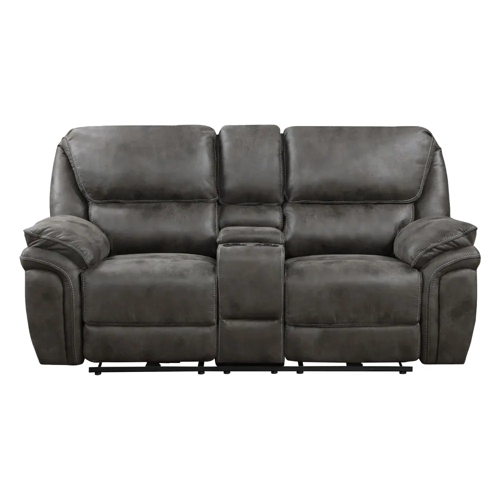 Proctor Power Double Reclining Love Seat with Center Console — product view