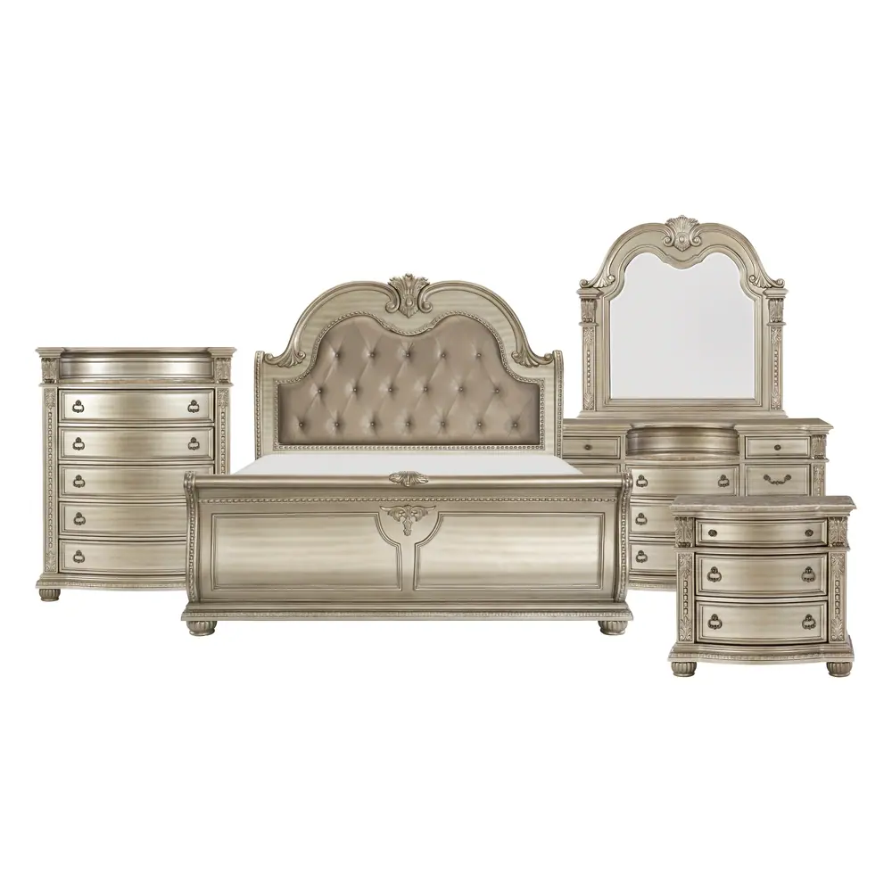 Cavalier 5-Piece Queen Bedroom Set — product view