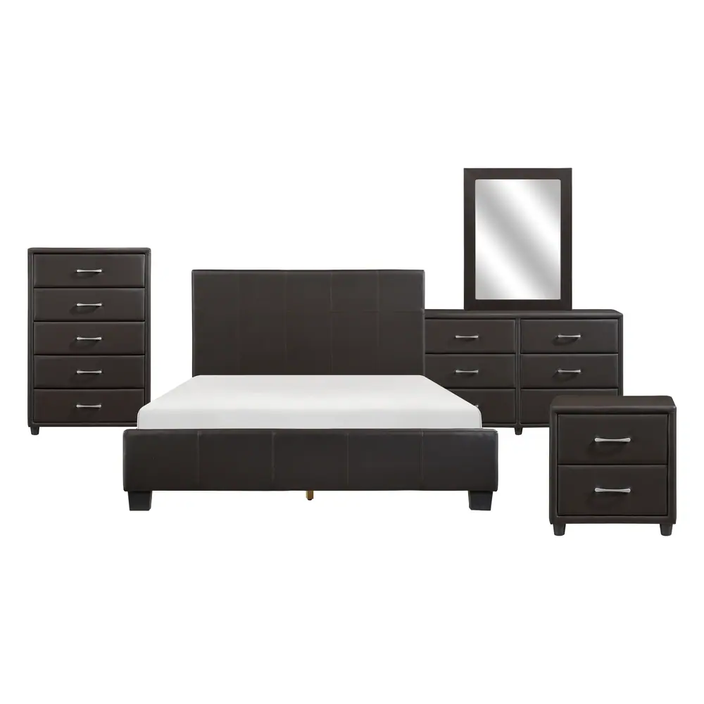 Lorenzi 5-Piece Queen Bedroom Set — product view