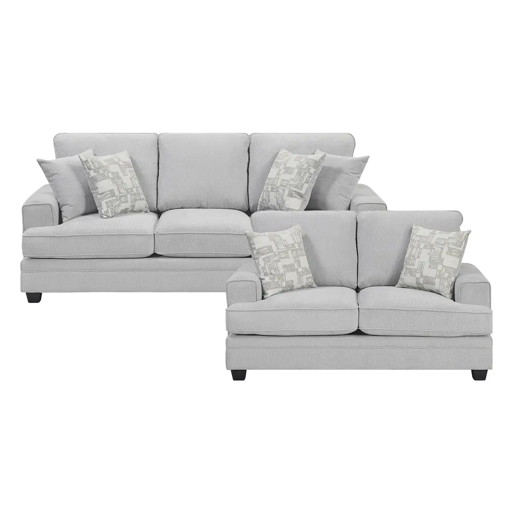 Sarah 2pc Set: Sofa, Love — product view