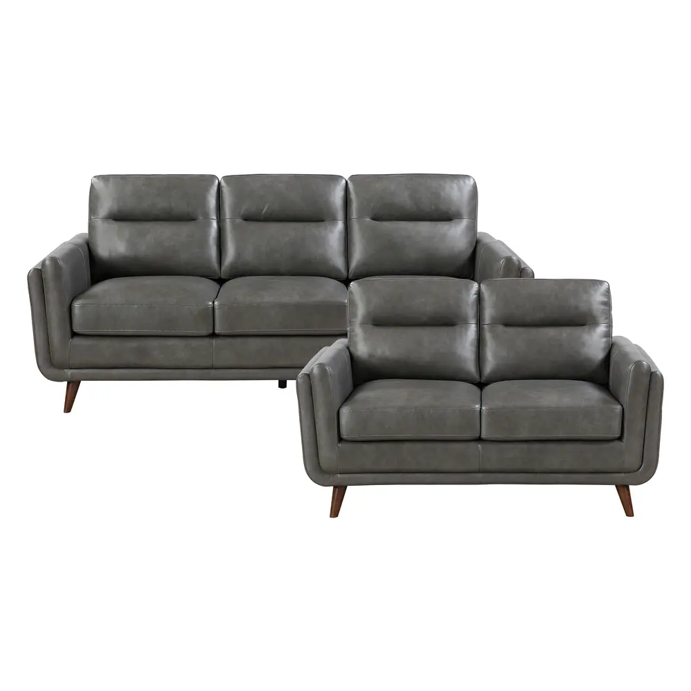Slate 2pc Set: Sofa, Love — product view